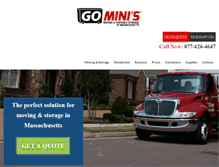 Tablet Screenshot of gominis-ma.com